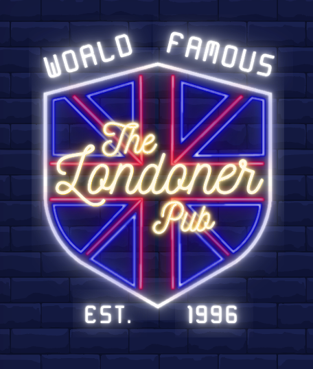 The Londoner Pub neon