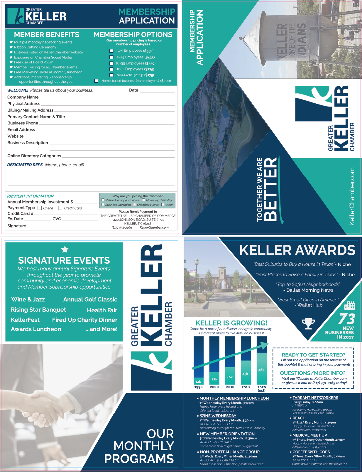 Greater Keller Chamber of Commerce New Member Application