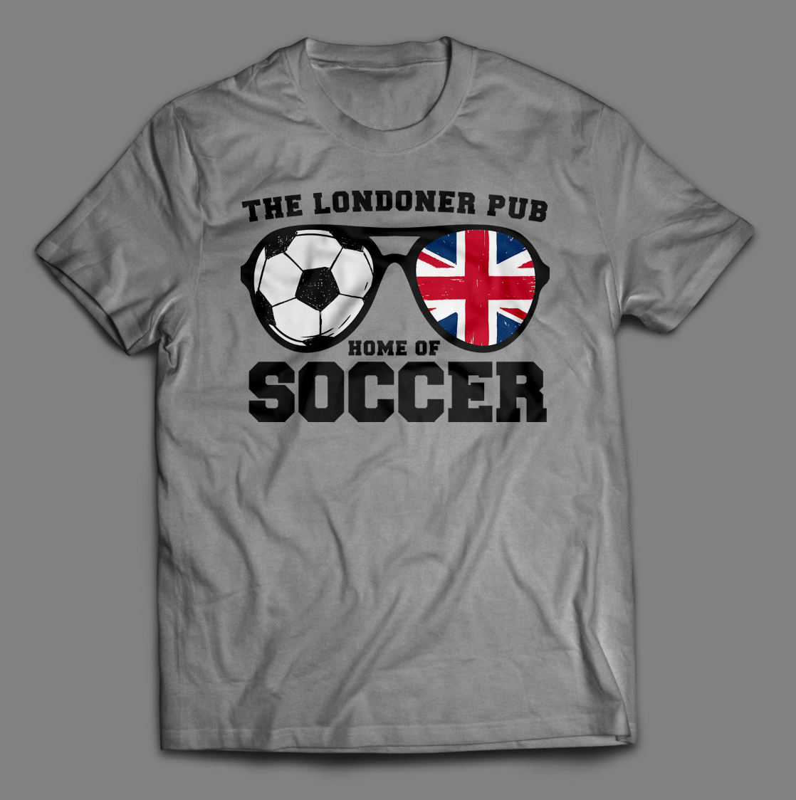 The Londoner Pub Home of Soccer t-shirt