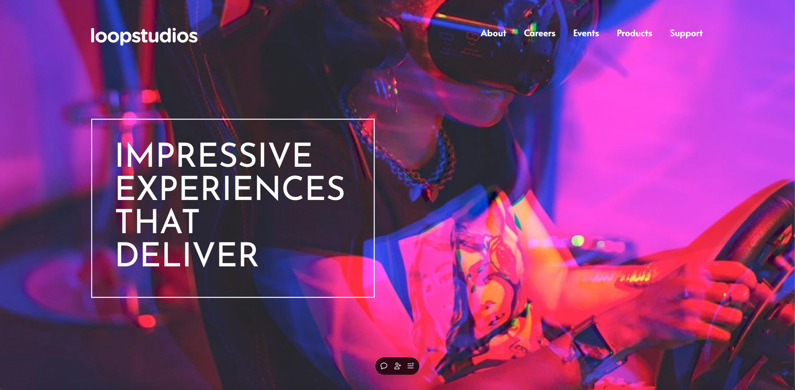 LoopStudios Website coursework project